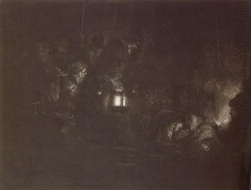 The Adoration of the  Shepherd A Night piece, REMBRANDT Harmenszoon van Rijn